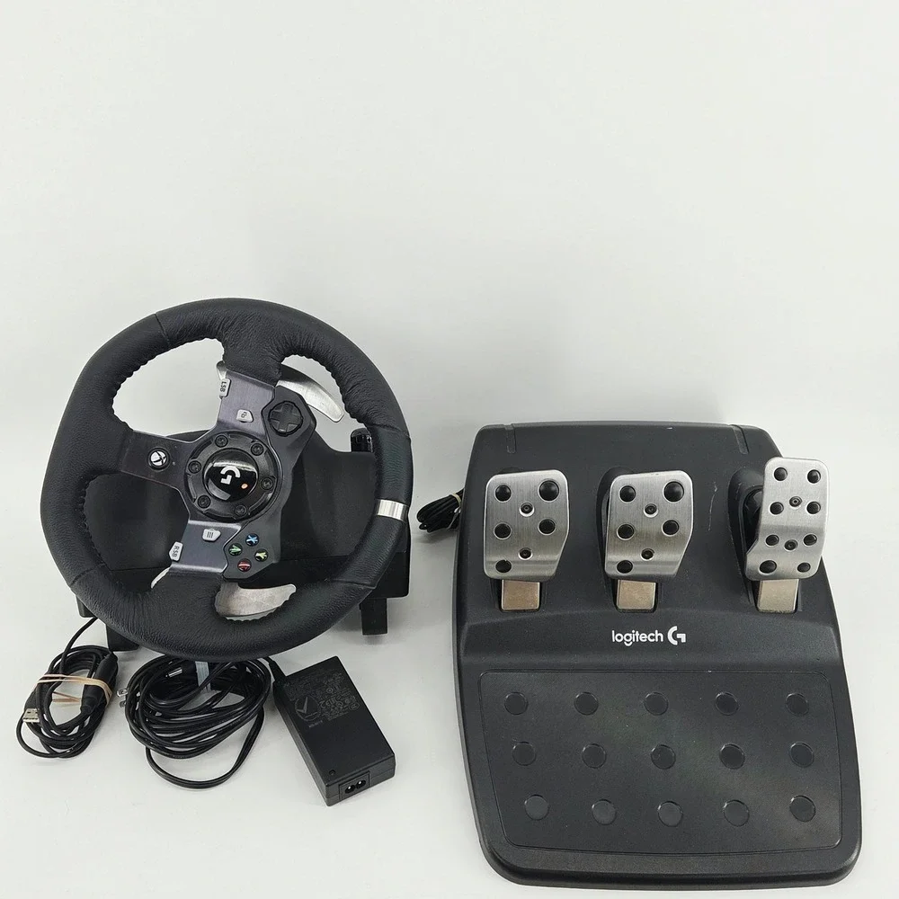 Logitech G920 Driving Force Racing Wheel Pedals Xbox Series X|S One PC Tested
